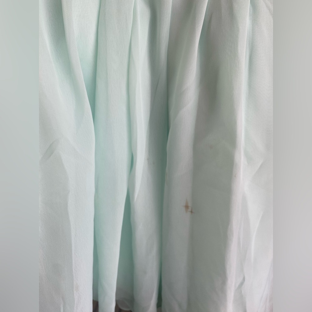 Dove & Dahlia by Weddington Way Size 18 Chiffon Bridesmaid dress,in a mint green - Picture 12 of 12